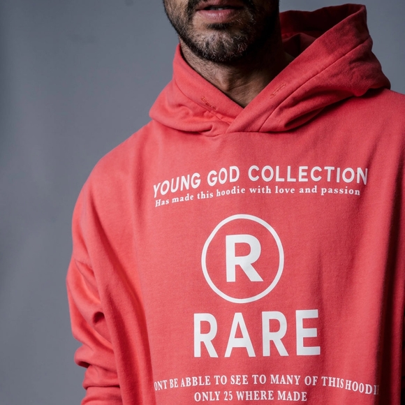 Young God Other - Young God Rare Coral Hoodie, Comfy, Limited Edition, Unisex, Size Medium, NWOT